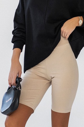 Beżowe klasyczne kolarki Leone-1 2025  | 1253-XS/S