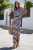 Bawełniana sukienka maxi Clare-1 2328  | 1302-XS/S