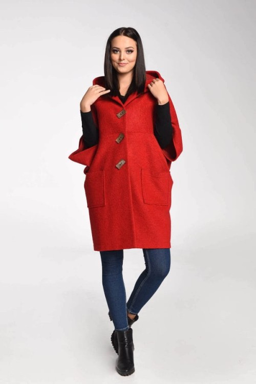 Maleni poncho Claudia czerwoan 3.jpg