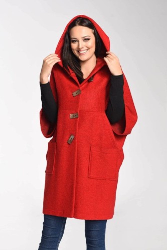 Maleni poncho Claudia czerwona 2.jpg