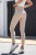 Beżowe elastyczne legginsy push-up Wish-2 2410  | 1304-34