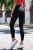 Czarne klasyczne legginsy push-up Naomar-1 2413  | 1307-34