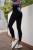 Czarne klasyczne legginsy push-up Naomar-5 2413  | 1307-34