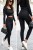 Czarne klasyczne legginsy Kelsi-1 2609  | 1338-34
