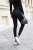 Czarne klasyczne legginsy Kelsi-3 2609  | 1338-34