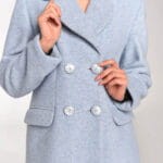 Maleni plaszcz damski wełniany Reni błękit 2.jpg