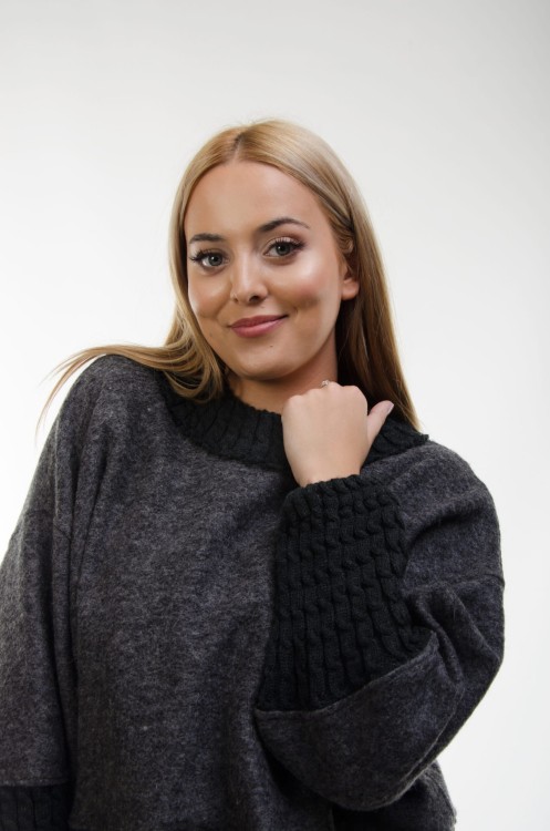 Maleni bluza Palermo grafit 4.jpg