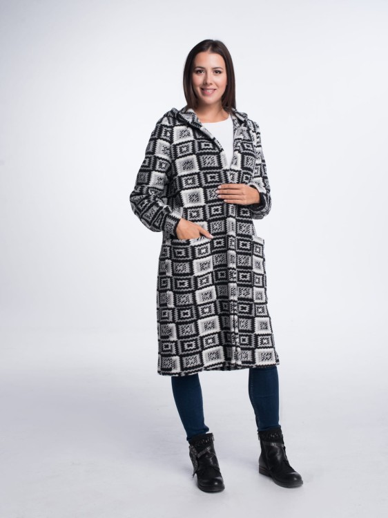 Maleni sweter Fantasy czarno biały wzór 4.jpg