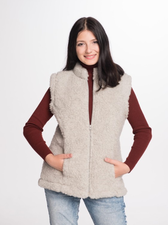 Maleni kamizelka merynos na stójce szara 3.jpg