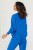 Niebieska bluza oversize Morelli-3 3240  | 1240-XS/S