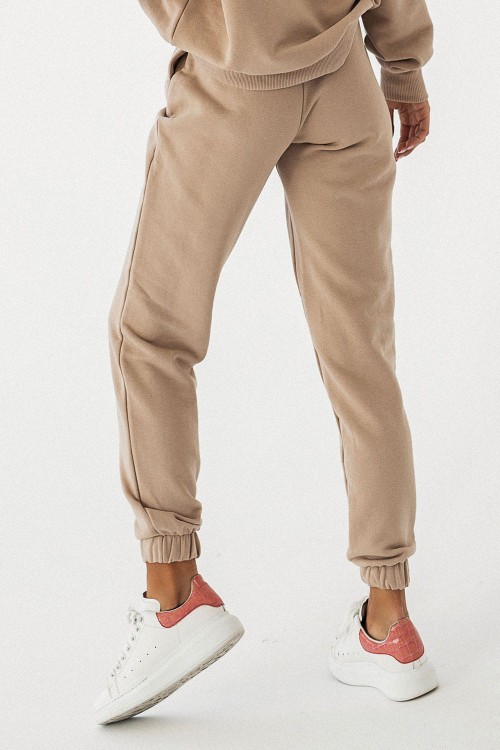 Beżowe joggery Morelli-1 3251  | 1249-XS/S