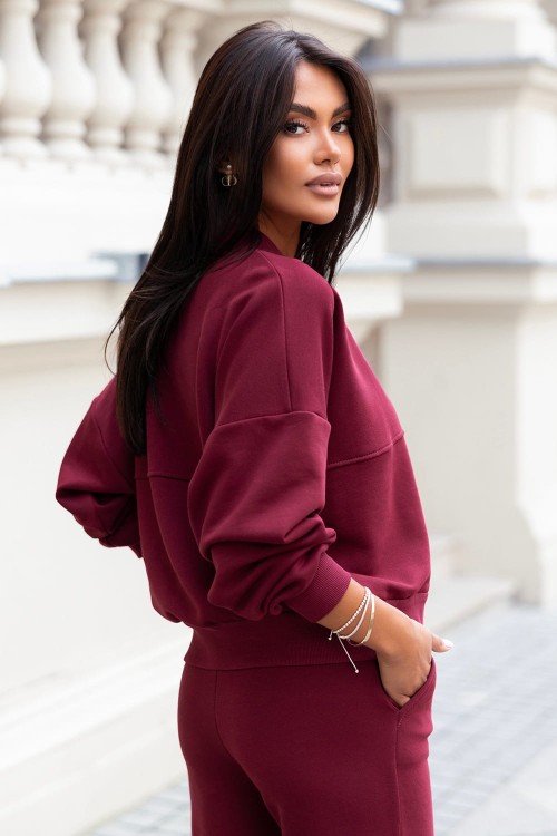 Komplet MISTY bomberka + szerokie spodnie-2 3280  | 1426-XS/S