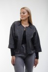 Wełniany żakiet Dalia grafitowy