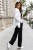 Spodnie Jinny z prostymi nogawkami w kant-14 3416  | 1315-XS/S