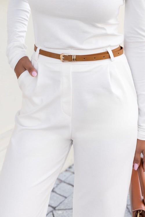 Szerokie spodnie z gumą w pasie Darren-3 3516  | 1437-S