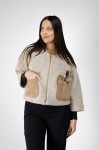 Wełniany żakiet Dalia beżowy