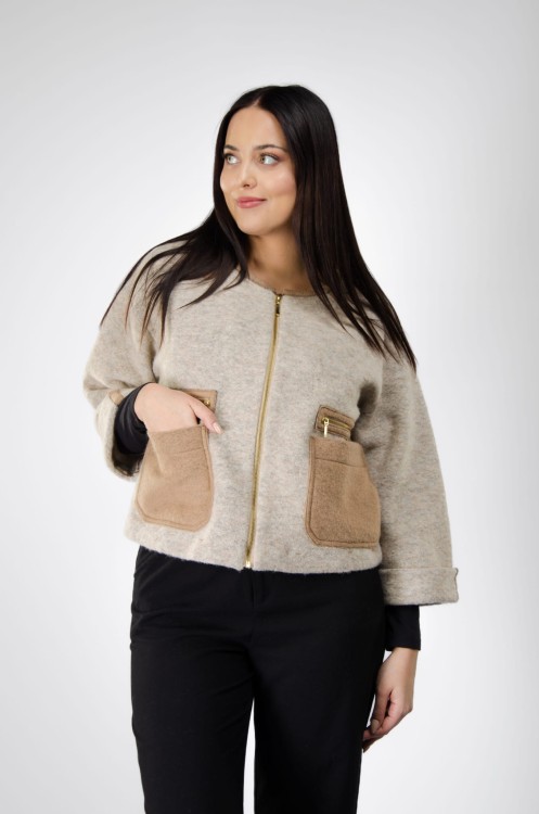 Maleni Żakiet DALIA beżowy 1.jpg