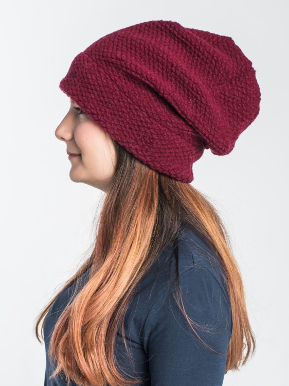 Maleni czapka Fantazja Winter bordo 1.jpg