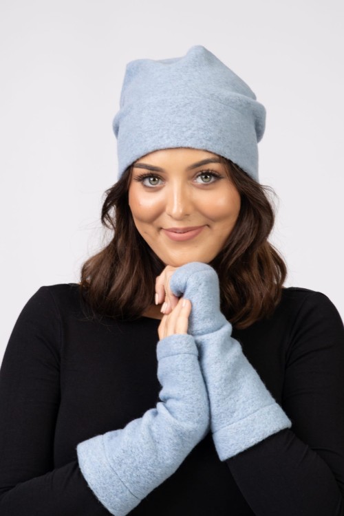 Maleni Czapka wełniana Fantazja błękitna