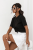 Kremowa mini spódnica LISSE-5 4347  | 1483-S