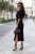 Czarna sukienka LEAH-4 4372  | 1353-34