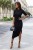 Czarna sukienka LEAH-5 4372  | 1353-34