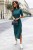 Sukienka LEAH ZIELONA-5 4375  | 1357-34
