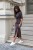 Sukienka LEAH CZEKOLADOWA-5 4376  | 1358-34