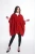 Maleni poncho emerald czerwone