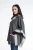 Grafitowe ponczo damskie oversize z 100% wełny – Greta Maleni (4).webp