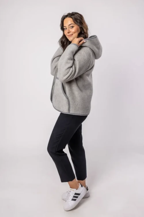 Bluza Simple szara Maleni (3).webp