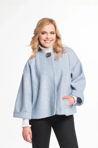 Lekka kurtka Monika błękitna Maleni (1).webp