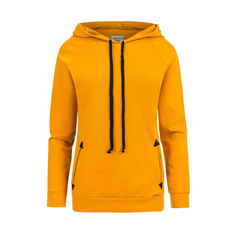 262-1 Bluza z kapturem i kieszonkami - kolor musztardowy-8 947